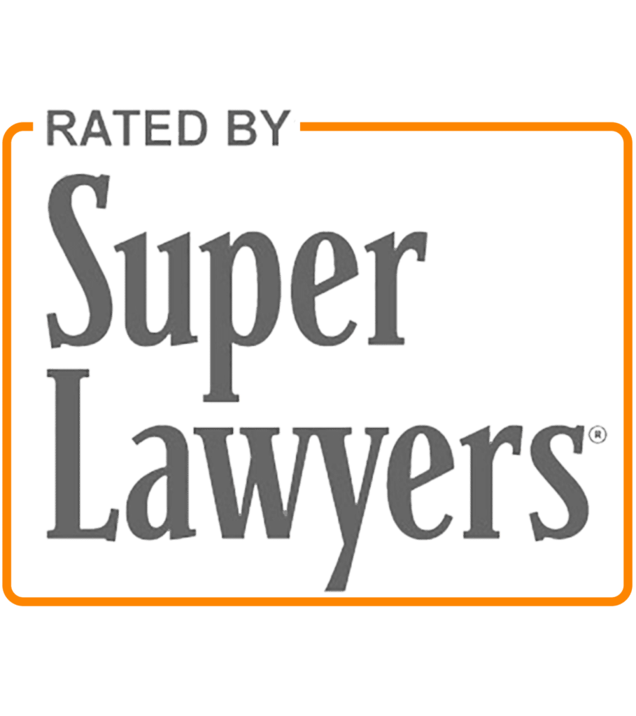 Rated by Super Lawyers logo
